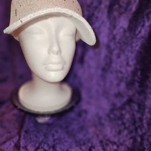 Silver Sparkly Cap